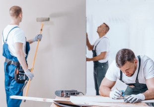 Travaux de peinture